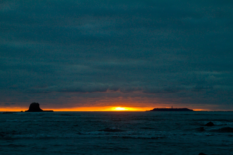 Ruby Beach At Sunset